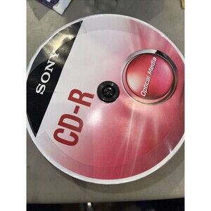 SONY CD-R CDR 80min Blank Audio CD Disc 700MB 48x, 30 Pack NEW Sealed